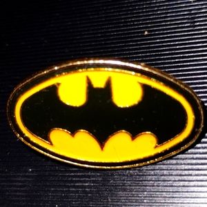 Batman logo lapel pin! You got to have this!
